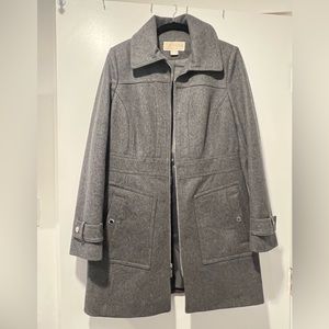 Michael Kors wool blend coat